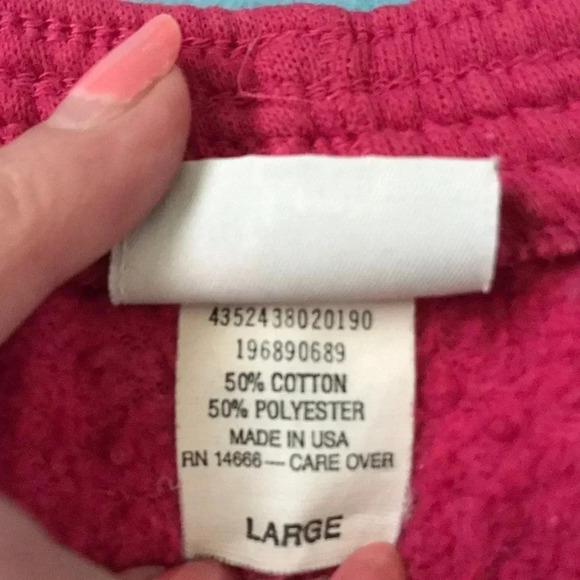 LEE sturdy sweatpants pink size L - Picture 5 of 5